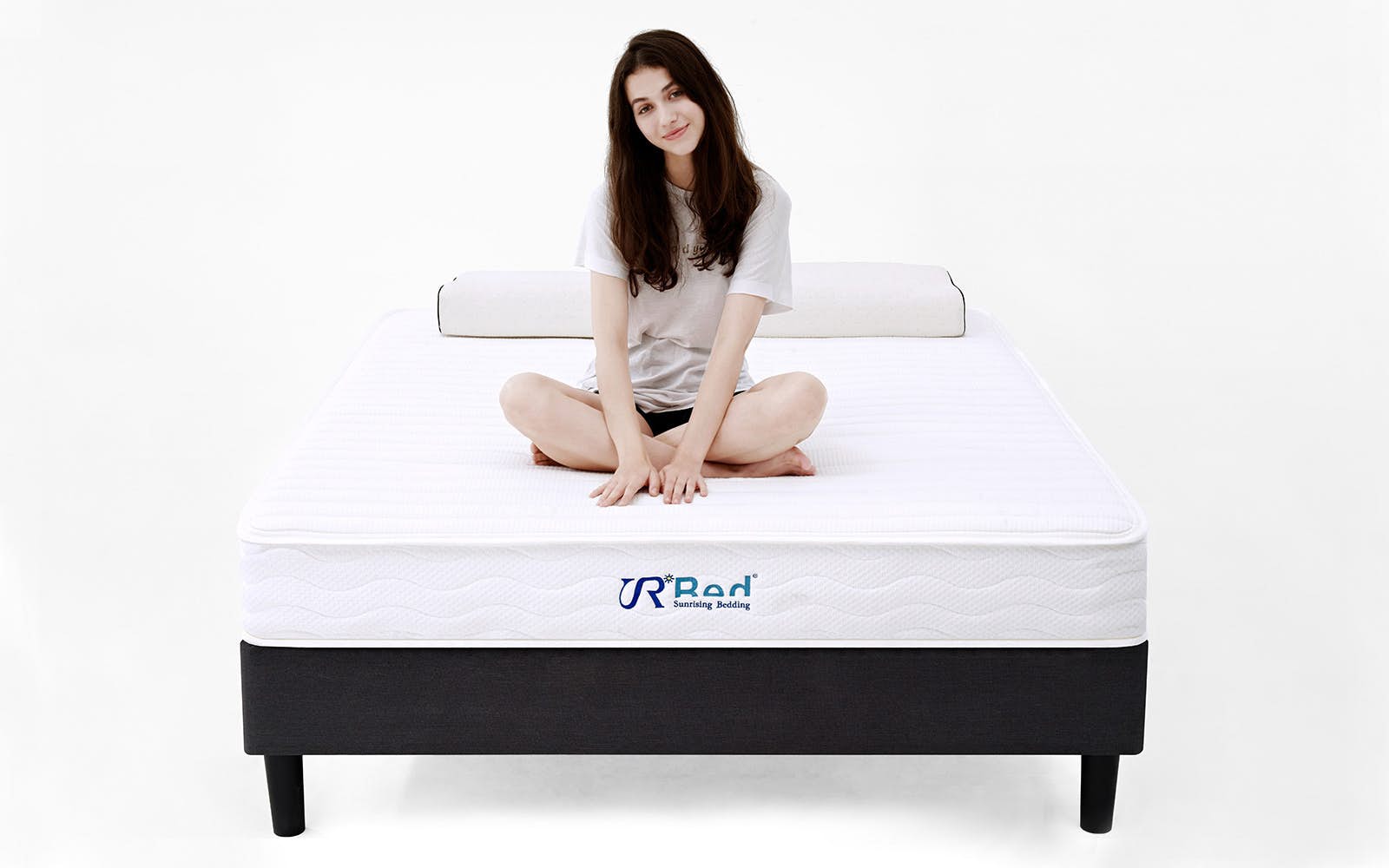 Sunrising Bedding Natural Latex Hybrid Coil Spring Mattress Twin Size-8