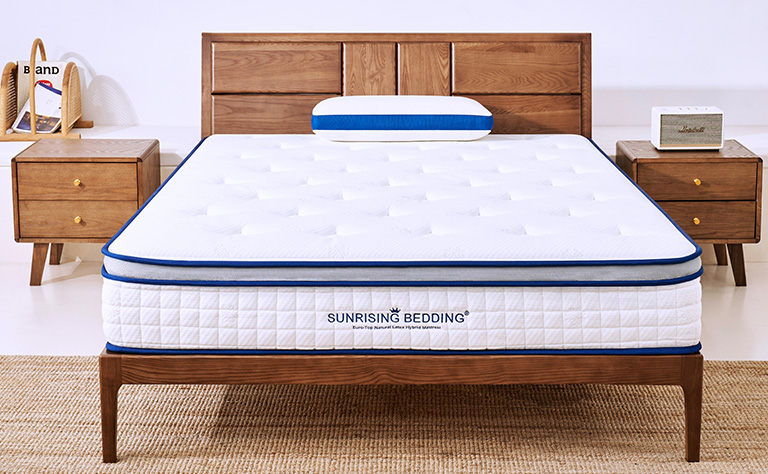Sunrising Bedding 11 inch Euro-Top Full Size Mattress