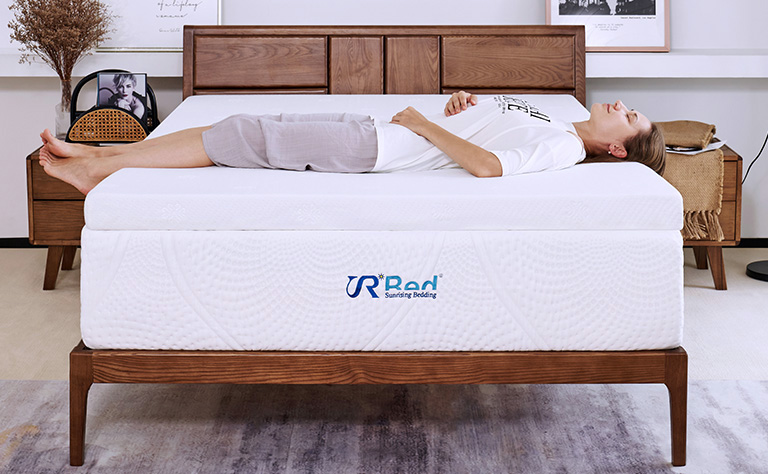 Sunrising Bedding 2 Inch Mattress Topper, Eco-Friendly Gel Memory Foam, Premium Soft Mattress Topper for Pain Relief, Removable & Washable Cover with Straps, CertiPUR-US, 120 day Free Return