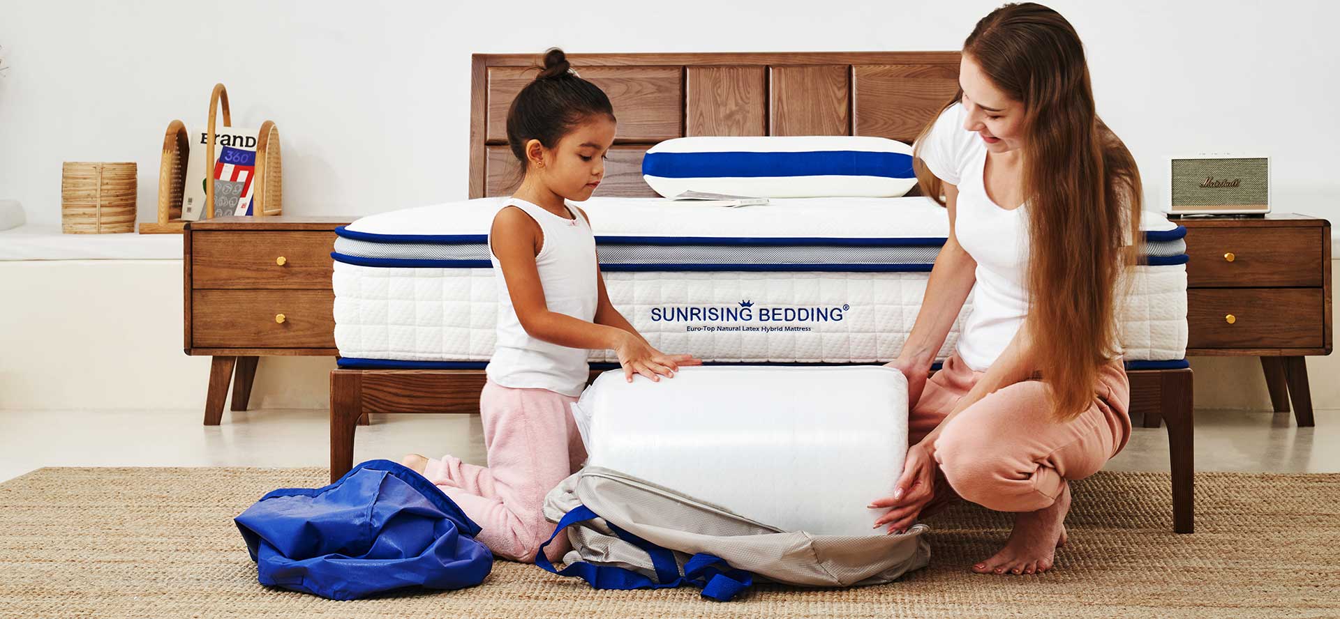Sunrising Bedding Natural Latex Mattress